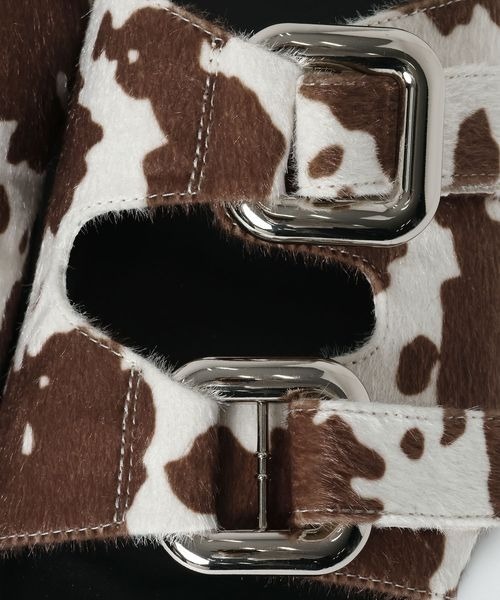 JEANASIS(ジーナシス)の「バックルベルトスライドサンダル/666209(サンダル・レディース・ホワイト系その他/アイボリー/ブラック・LARGE/MEDIUM)」の12枚目の写真