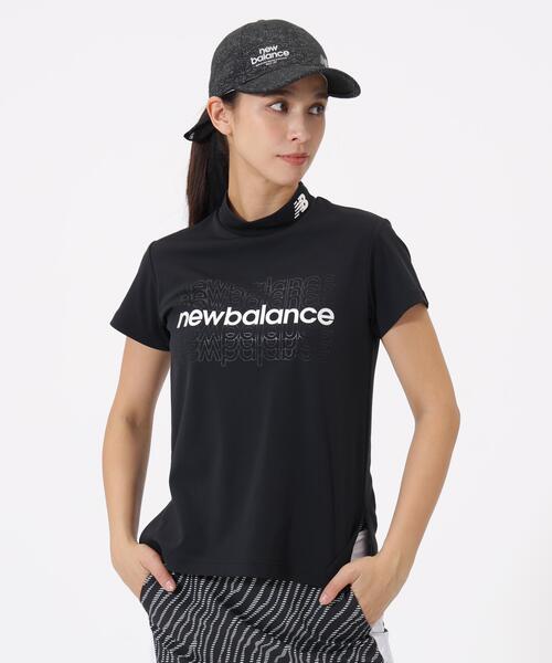 New Balance Golf(ニューバランスゴルフ)の「半袖 モックネック プルオーバー (WOMENS)(Tシャツ/カットソー・レディース・ホワイト/パープル/イエロー/ブラック・LARGE/SMALL/MEDIUM/X-LARGE)」の3枚目の写真