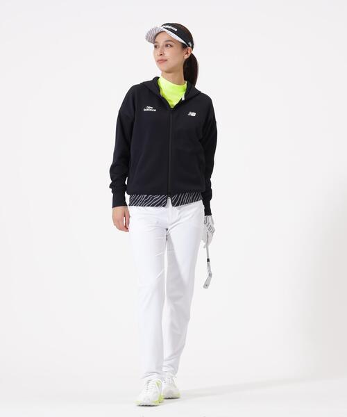 New Balance Golf(ニューバランスゴルフ)の「半袖 モックネック プルオーバー (WOMENS)(Tシャツ/カットソー・レディース・ホワイト/パープル/イエロー/ブラック・LARGE/SMALL/MEDIUM/X-LARGE)」の5枚目の写真