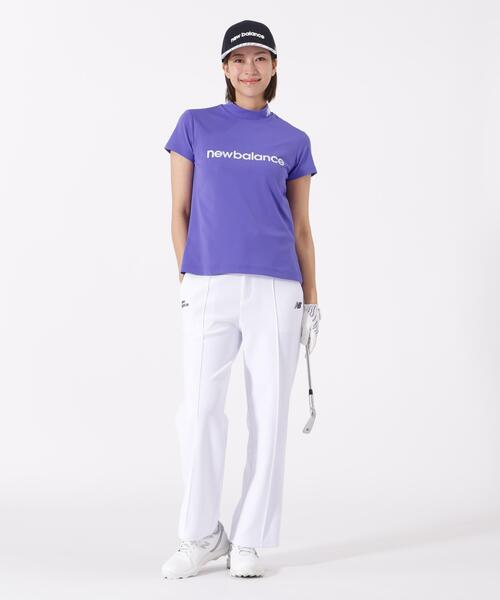 New Balance Golf(ニューバランスゴルフ)の「半袖 モックネック プルオーバー (WOMENS)(Tシャツ/カットソー・レディース・ホワイト/パープル/イエロー/ブラック・LARGE/SMALL/MEDIUM/X-LARGE)」の13枚目の写真