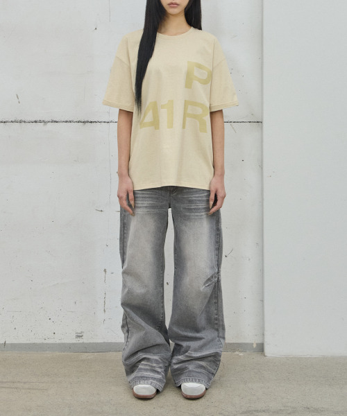 41PRAY(サイルプレイ)の「41PR Essential Tee / Yellow(Tシャツ/カットソー・レディース・イエロー・OS)」の3枚目の写真