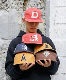 NEW ERA（ニューエラ）の「ニューエラ【NEW ERA】- HOMEGAME別注 デトロイト・タイガース キャップ 【Detroit Tigers CO 19TWENTY SUEDE PINK 14882010】（キャップ）」