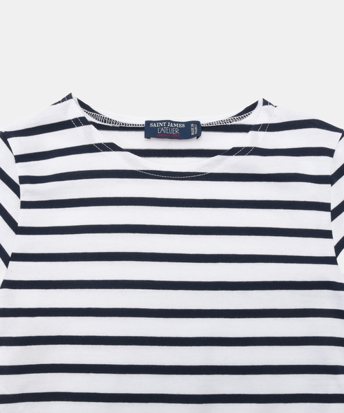 IENA ENFANT(イエナアンファン)の「【saint james/セントジェームス】 LEVANT MOD E B カットソー(Tシャツ/カットソー・キッズ・ネイビー/スカイブルー/レッド/ピンク系その他・130)」の14枚目の写真
