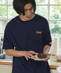 限定展開 KELTY×FREAK'S STORE ケルティ 別注 ビッグシルエット ロゴワンポイント ハート刺繍 クルーネックTシャツ UVカット 接触冷感 吸水速乾