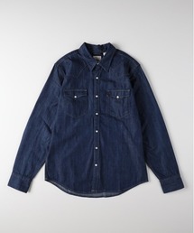 【Levi's】ヴィンテージライク ウェスタンシャツ (インディゴ / スナップボタン / ワークウェア)