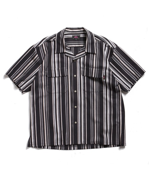 ROTAR(ローター)の「Native Stripes Open Collar Shirt(シャツ/ブラウス・メンズ・ブルー/ピンク/ブラック・MEDIUM/LARGE/X-LARGE)」の7枚目の写真