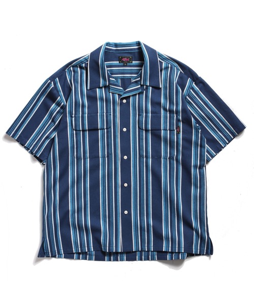 ROTAR(ローター)の「Native Stripes Open Collar Shirt(シャツ/ブラウス・メンズ・ブルー/ピンク/ブラック・MEDIUM/LARGE/X-LARGE)」の9枚目の写真