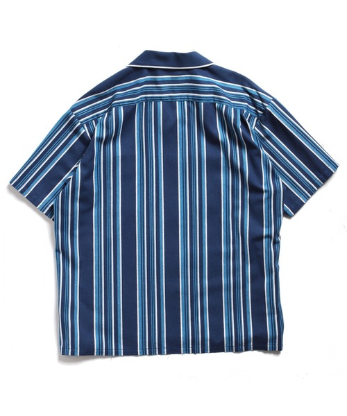 ROTAR(ローター)の「Native Stripes Open Collar Shirt(シャツ/ブラウス・メンズ・ブルー/ピンク/ブラック・MEDIUM/LARGE/X-LARGE)」の10枚目の写真