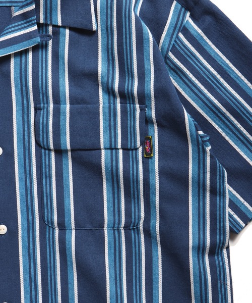 ROTAR(ローター)の「Native Stripes Open Collar Shirt(シャツ/ブラウス・メンズ・ブルー/ピンク/ブラック・MEDIUM/LARGE/X-LARGE)」の14枚目の写真