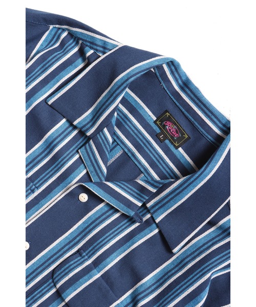 ROTAR(ローター)の「Native Stripes Open Collar Shirt(シャツ/ブラウス・メンズ・ブルー/ピンク/ブラック・MEDIUM/LARGE/X-LARGE)」の17枚目の写真