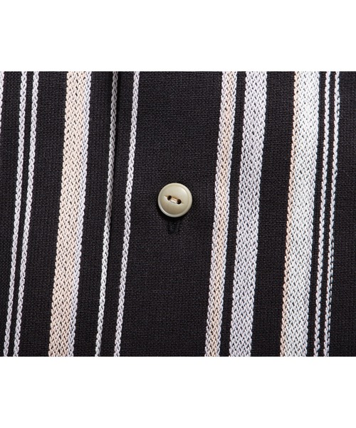 ROTAR(ローター)の「Native Stripes Open Collar Shirt(シャツ/ブラウス・メンズ・ブルー/ピンク/ブラック・MEDIUM/LARGE/X-LARGE)」の18枚目の写真