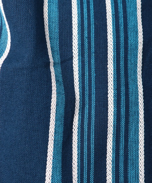 ROTAR(ローター)の「Native Stripes Open Collar Shirt(シャツ/ブラウス・メンズ・ブルー/ピンク/ブラック・MEDIUM/LARGE/X-LARGE)」の20枚目の写真