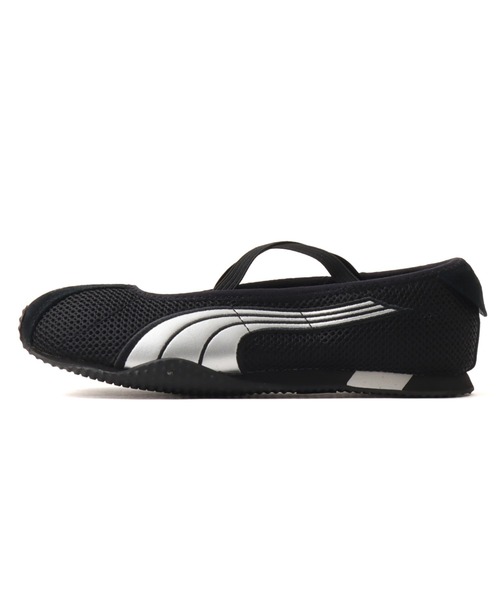 PUMA(プーマ)の「PUMA H-STREET BALLET WMNS / プーマ H-ストリート バレエ ウィメンズ(スニーカー・レディース・ブラック・22.5cm/23.0cm/23.5cm/24.0cm/24.5cm/25.0cm)」の4枚目の写真