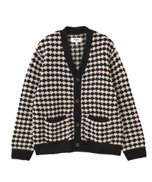 styles（スタイルス）の「WAX LONDON WALKER CARDIGAN | BUBBLE KT AW25-KNT-WLR-BWM-BLE（カーディガン/ボレロ）」