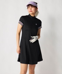 FILA GOLF（フィラゴルフ ）の「【FILA GOLF:フィラゴルフ】レディースハーフジップワンピース　ゴルフ（ワンピース）」
