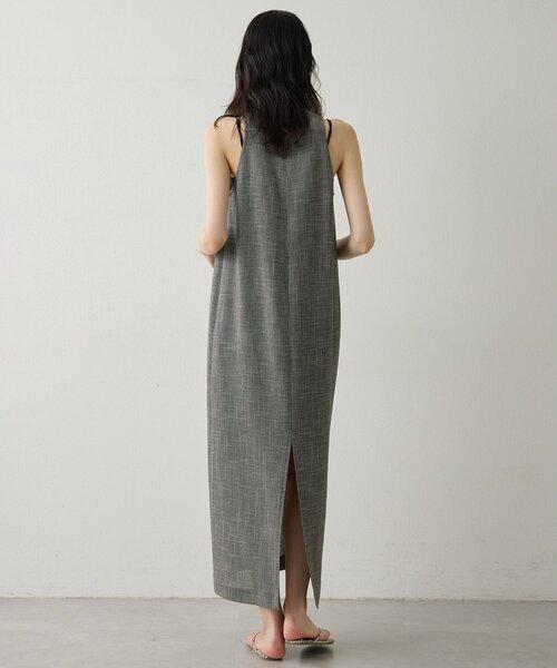 Drawing Numbers（ドローイング ナンバーズ）の「【Drawing Numbers】カラミタンクワンピース（ワンピース・レディース・ブラック/ブラウン・38）」の10枚目の写真