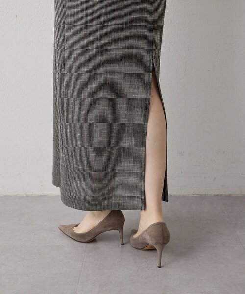 Drawing Numbers（ドローイング ナンバーズ）の「【Drawing Numbers】カラミタンクワンピース（ワンピース・レディース・ブラック/ブラウン・38）」の16枚目の写真