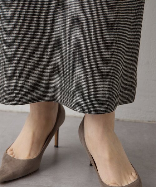 Drawing Numbers（ドローイング ナンバーズ）の「【Drawing Numbers】カラミタンクワンピース（ワンピース・レディース・ブラック/ブラウン・38）」の18枚目の写真