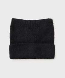 Grandedge（グランドエッジ）の「ネコ耳ケーブルニット帽（ニットキャップ/ビーニー）」