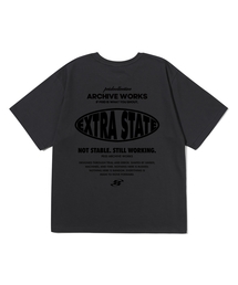PDステート 半袖Tシャツ チャコール