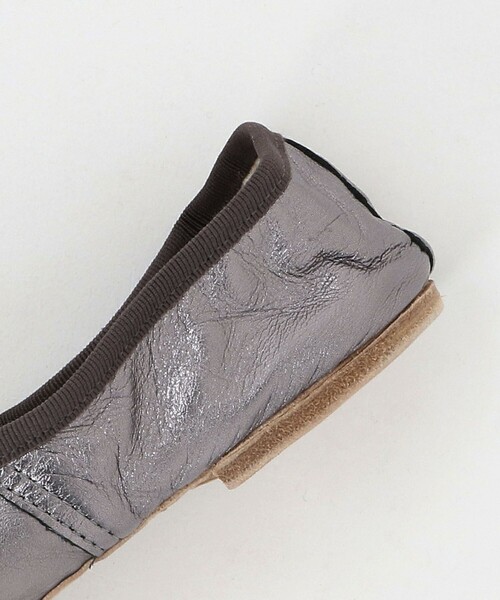 Steven Alan（スティーブンアラン）の「＜Porselli × Steven Alan＞BALLET SHOES GUMMETA/バレエシューズ（バレエシューズ・レディース・シルバー・38/37）」の9枚目の写真
