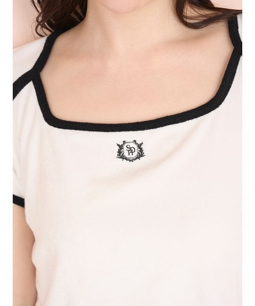 SNIDEL HOME(スナイデルホーム)の「【sorbet light】【接触冷感】パイルセットアップ(ルームウェア/パジャマ・レディース・アイボリー/グレー/ピンク/ミント/モカ・F)」の13枚目の写真