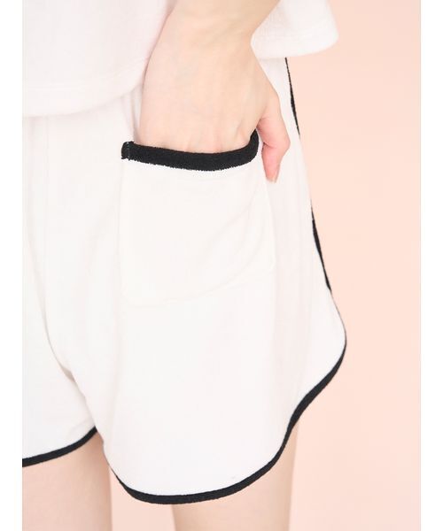 SNIDEL HOME(スナイデルホーム)の「【sorbet light】【接触冷感】パイルセットアップ(ルームウェア/パジャマ・レディース・アイボリー/グレー/ピンク/ミント/モカ・F)」の14枚目の写真