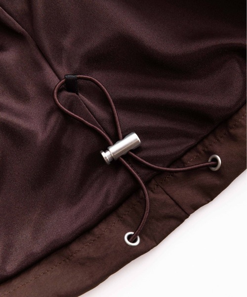 EN NEUME(エンノイム)の「Twill Balloon Gather Mini Dress(ワンピース・レディース・ブラック/ライトベージュ/ブラウン・FREE)」の21枚目の写真