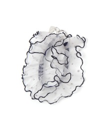 tiny tiny（ティニーティニー）の「バイカラーフリルチャーム[tiny tiny(ティニーティニー)]（キーホルダー）」