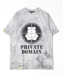 STUD MUFFIN（スタッドマフィン）の「STUD MUFFIN/スタッドマフィン/別注ピグメントターゲットケベアプリントSST（Tシャツ/カットソー）」