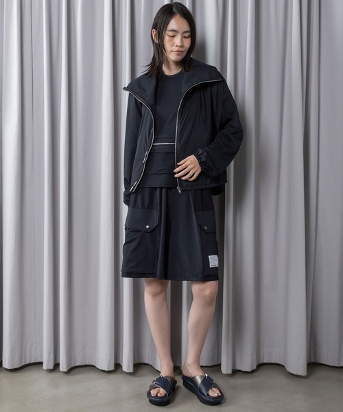 MARECHAL TERRE（マルシャルテル）の「【 機能素材】ラッシュガードフーディ（パーカー・レディース・ライトグレー/ブラック/ネイビー/チャコールグレー・MEDIUM）」の10枚目の写真