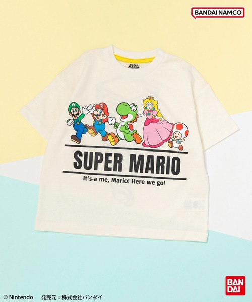 レアシャツ　20％OFF⭕️SuperMarioスーパーマリオ マリオ XＬ半袖 スーパーマリオ】半袖Tシャツ（Tシャツ/カットソー）｜BANDAI