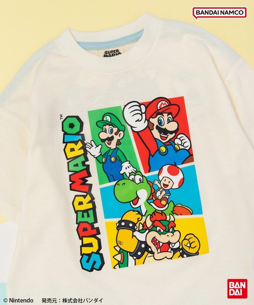 スーパーマリオ】半袖Tシャツ（Tシャツ/カットソー）｜BANDAI