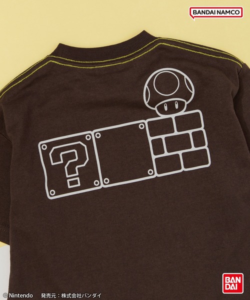BANDAI(バンダイ)の「【スーパーマリオ】半袖Tシャツ(Tシャツ/カットソー・キッズ・ブルー/その他1/イエロー/オフホワイト/ブラック/ダークブラウン・140/120/150/100/130/110)」の19枚目の写真
