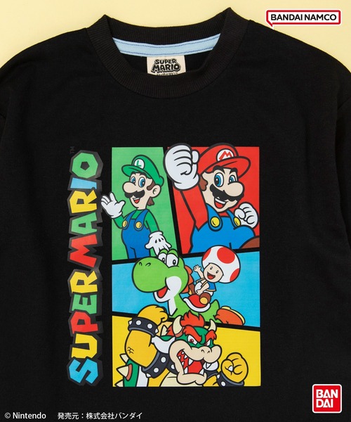 スーパーマリオ】半袖Tシャツ（Tシャツ/カットソー）｜BANDAI