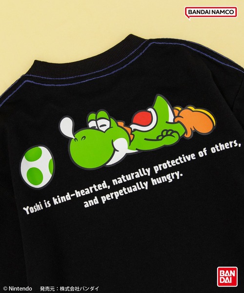 BANDAI(バンダイ)の「【スーパーマリオ】半袖Tシャツ(Tシャツ/カットソー・キッズ・ブルー/その他1/イエロー/オフホワイト/ブラック/ダークブラウン・140/120/150/100/130/110)」の15枚目の写真