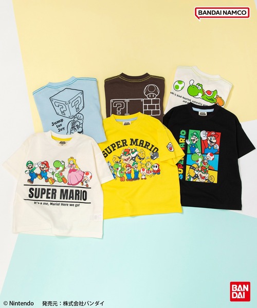 セール】【スーパーマリオ】半袖Tシャツ（Tシャツ/カットソー