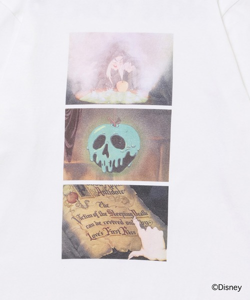 NON TOKYO（ノントーキョー）の「Disney 『Snow White』 NON TOKYO 　PRINT L/S T-SHIRT(POISON APPLE)（Tシャツ/カットソー・レディース・ホワイト/ブラック・1/2）」の10枚目の写真