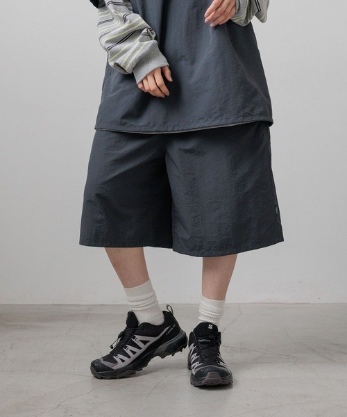 LOWRYS FARM（ローリーズファーム）の「SETUP可能【LFM(U)】ナイロンイージーショーツ／Ｐ　 670621（その他パンツ・メンズ・ブラック/チャコールグレー/パープル・LARGE/MEDIUM）」の19枚目の写真