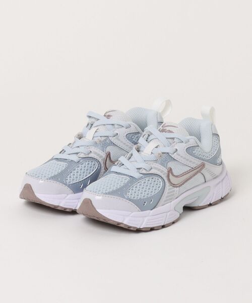 NIKE(ナイキ)の「NIKE ナイキ 17-22V5 RNR (PS) V5 RNR E PS KHQ6412 400AURA/MNPRTL(スニーカー・キッズ・パープル・22.0cm/21/20/19/18/17)」の1枚目の写真