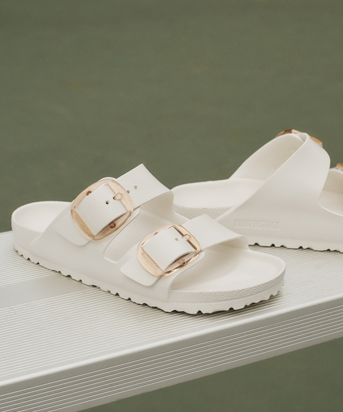 FRAMeWORK(フレームワーク)の「BIRKENSTOCK/ビルケンシュトック ARIZONA BIG BUCKLE EVA(サンダル・レディース・ウッド/ホワイト・38/37/36)」の7枚目の写真