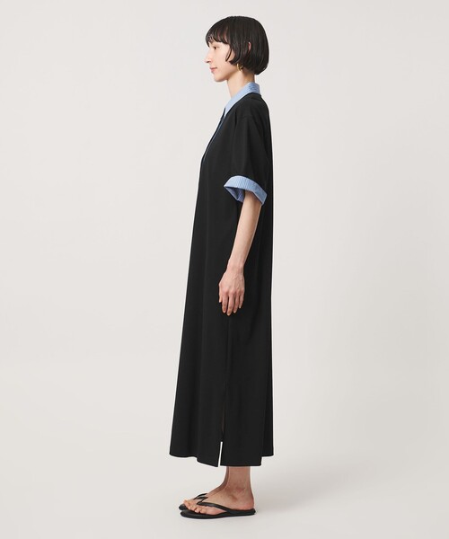 UNITED ARROWS（ユナイテッドアローズ）の「ターン アップ ワンピース（ワンピース・レディース・ワイン/ブラック・36/38）」の11枚目の写真