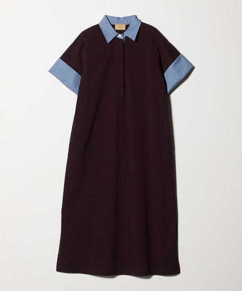 UNITED ARROWS（ユナイテッドアローズ）の「ターン アップ ワンピース（ワンピース・レディース・ワイン/ブラック・36/38）」の13枚目の写真