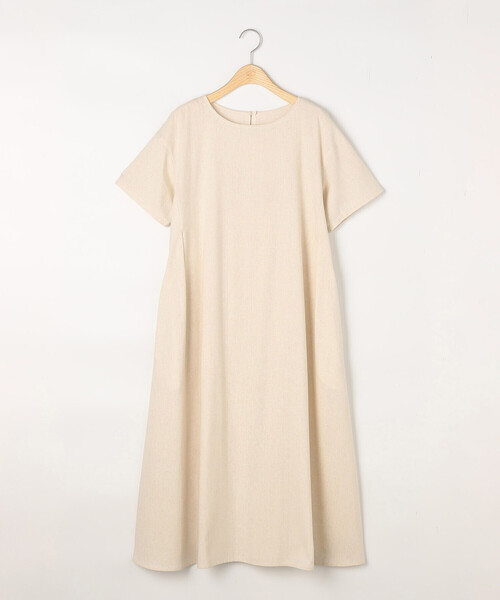 ONIGIRI(オニギリ)の「半袖 アッパッパ(ワンピース・レディース・オレンジ/ネイビー/ベージュ/カーキ・LARGE/MEDIUM)」の14枚目の写真
