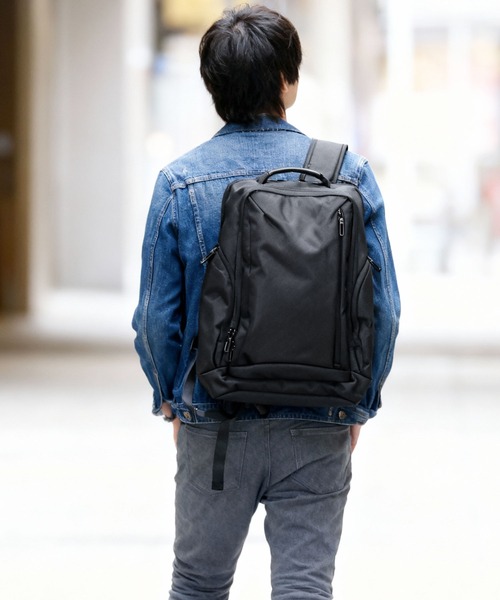 sankyo shokai(サンキョウショウカイ)の「メンズビジネスリュックサック B4対応(バックパック/リュック・メンズ・ブラック・FREE)」の20枚目の写真