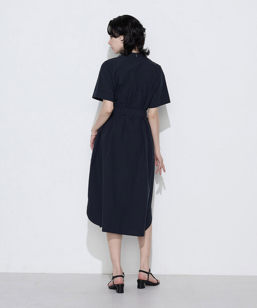 K.T KIYOKO TAKASE（キヨコタカセ）の「タイプライター ロングシャツドレス（ワンピース・レディース・ネイビー/キャメル/チャコール・9号）」の12枚目の写真