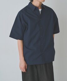 タイニーチェック半袖シャツ