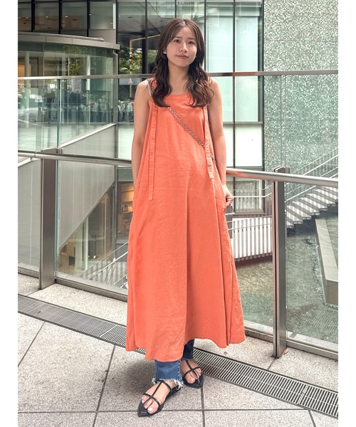 Ungrid(アングリッド)の「ハイウエストフレイドヘムストスリ(デニムパンツ・レディース・ブルー・26inch/25inch/24inch)」の21枚目の写真