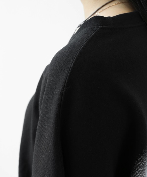 minsobi（ミンソビ）の「サウンドウェーブ グラフィック ビッグシルエット 半袖Tシャツ ユニセックス（Tシャツ/カットソー・メンズ・ブラック/ホワイト/グレー・FREE）」の16枚目の写真