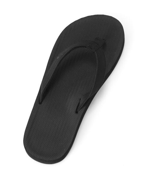 Indosole(インドソール)の「Indosole/インドソール/ESSNTLS Flip Flops SANDALS(サンダル・メンズ・ブラック/モスグリーン/ベージュ/グレー系その他3・10/9)」の9枚目の写真
